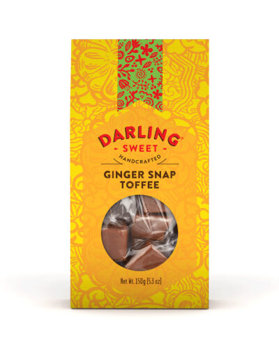 150g Ginger Snap Toffee – 6 Units