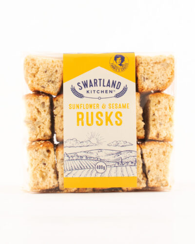 400g Sunflower & Sesame Rusks – 8 Units